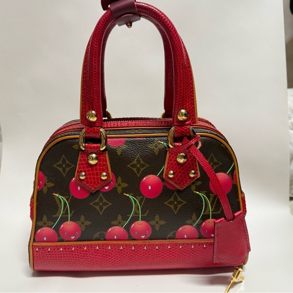 Louis Vuitton* Monogram Cherry Neo Deauville Handbag M95001 - Picture 3 of 10